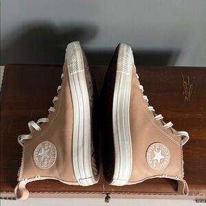 Converse Women's High-Top Sneakers - Beige